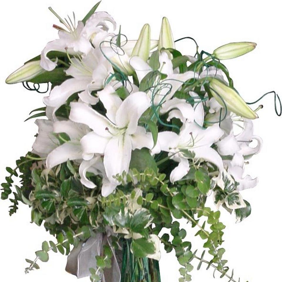 Image 1 of 1 of Arrangement of White Lilies