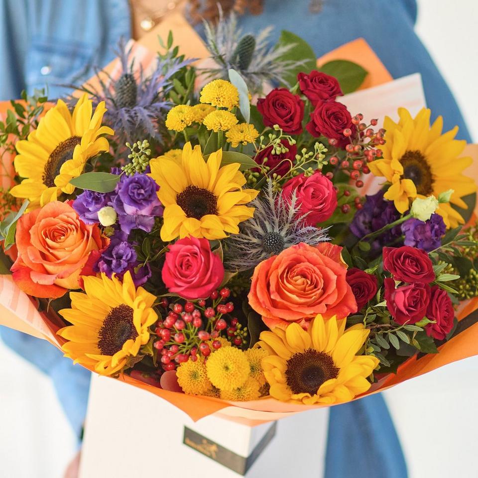 Radiant Sunflower Mix Bouquet