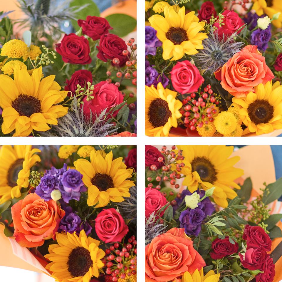 Image 2 of 4 of Radiant Sunflower Mix Bouquet
