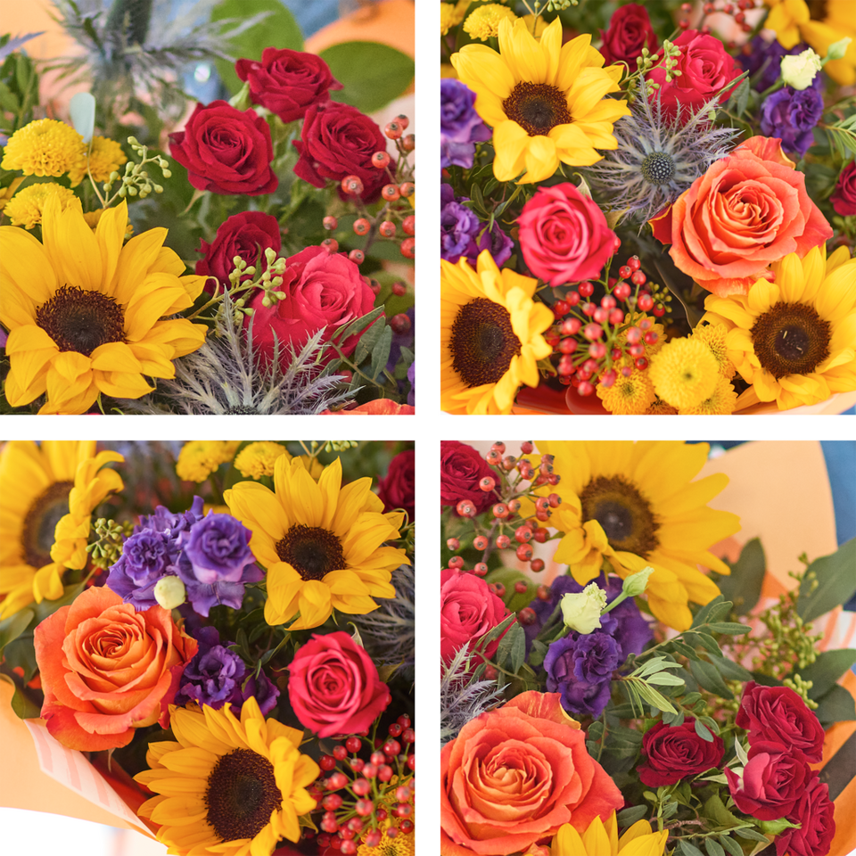 Image 2 of 4 of Radiant Sunflower Mix Bouquet