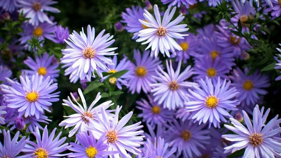 Aster-purple-flowers