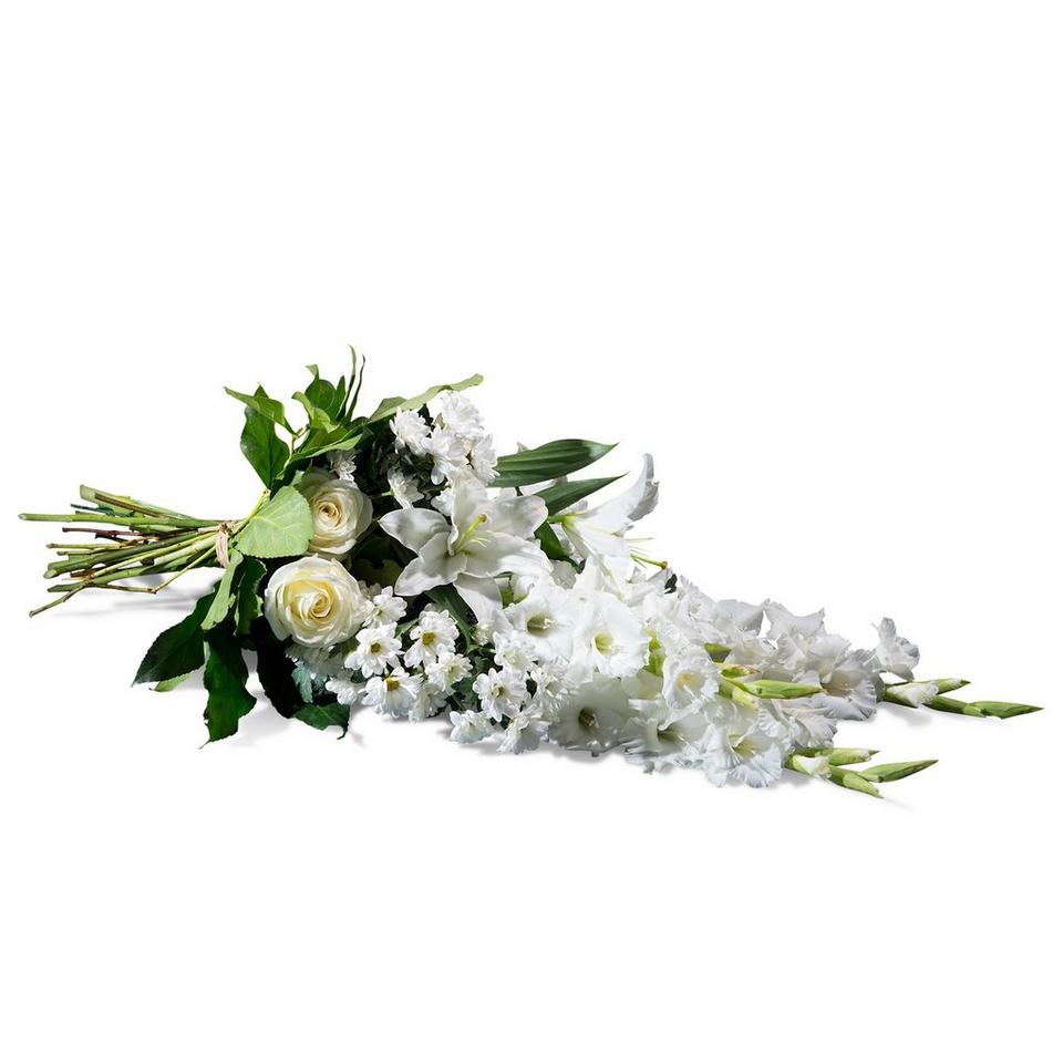 Image 1 of 1 of Horizontal Bouquet in White Shades