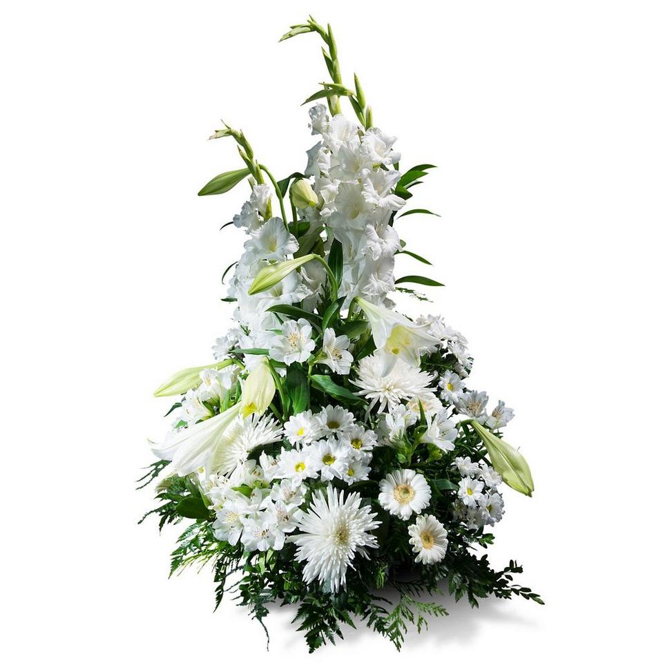 Image 1 of 1 of Vertical Bouquet in White Shades