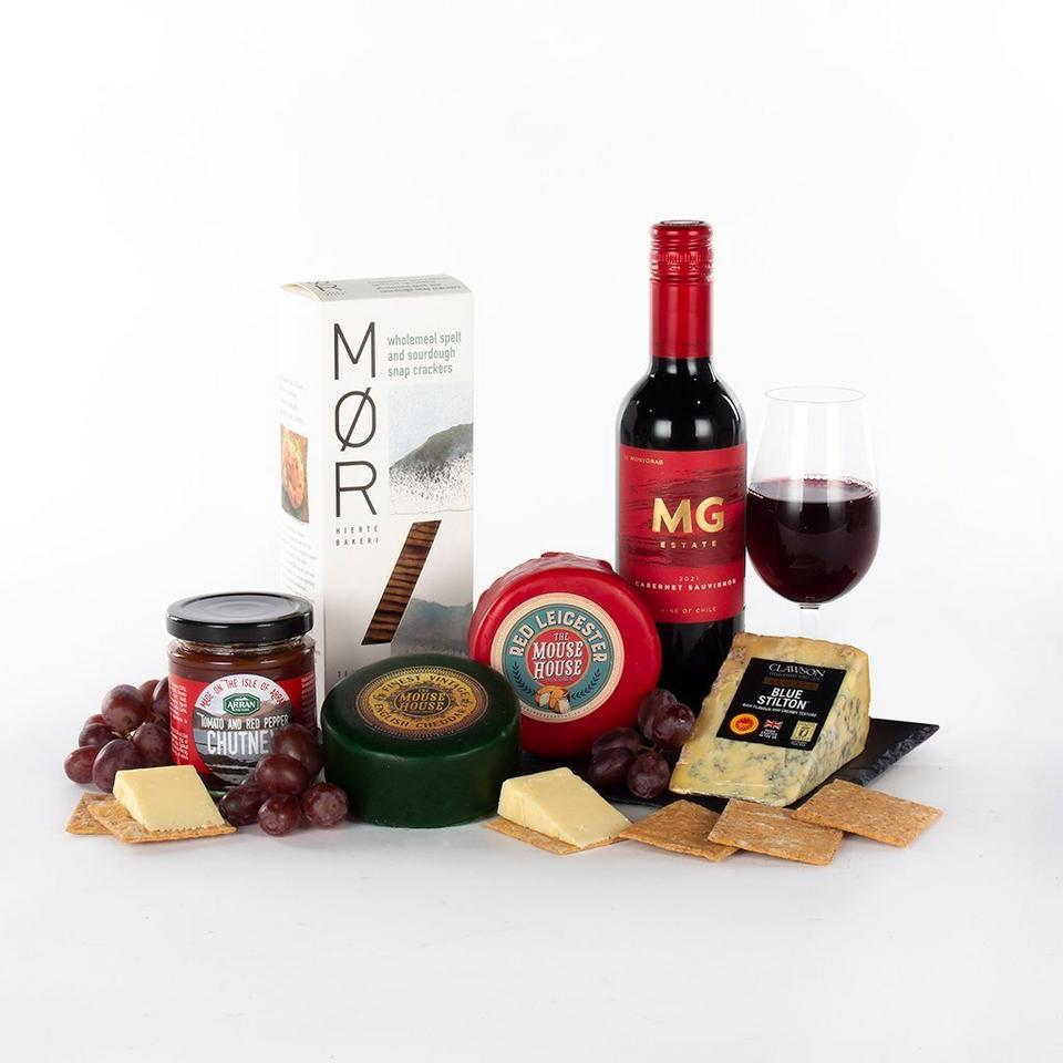Image 2 of 2 of Gourmet Goodness Cheese & Wine Hamper
