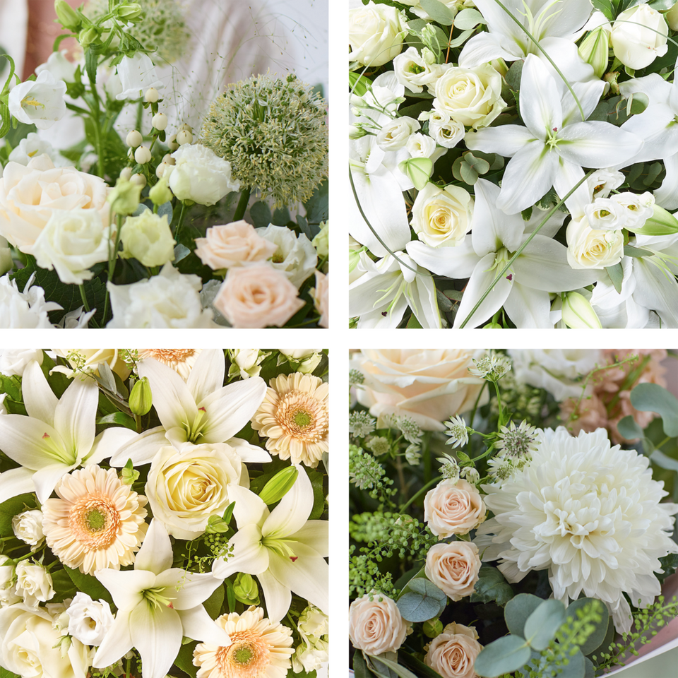 Image 2 of 4 of Grand Neutral Bouquet