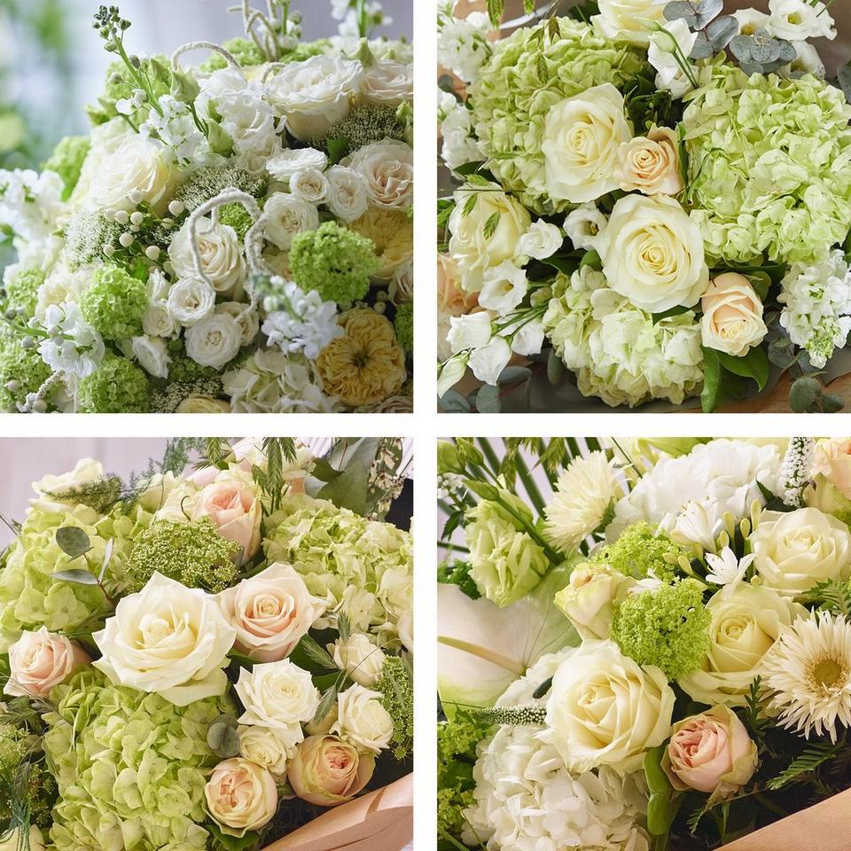 Image 2 of 4 of Ultimate Luxury Neutral Bouquet