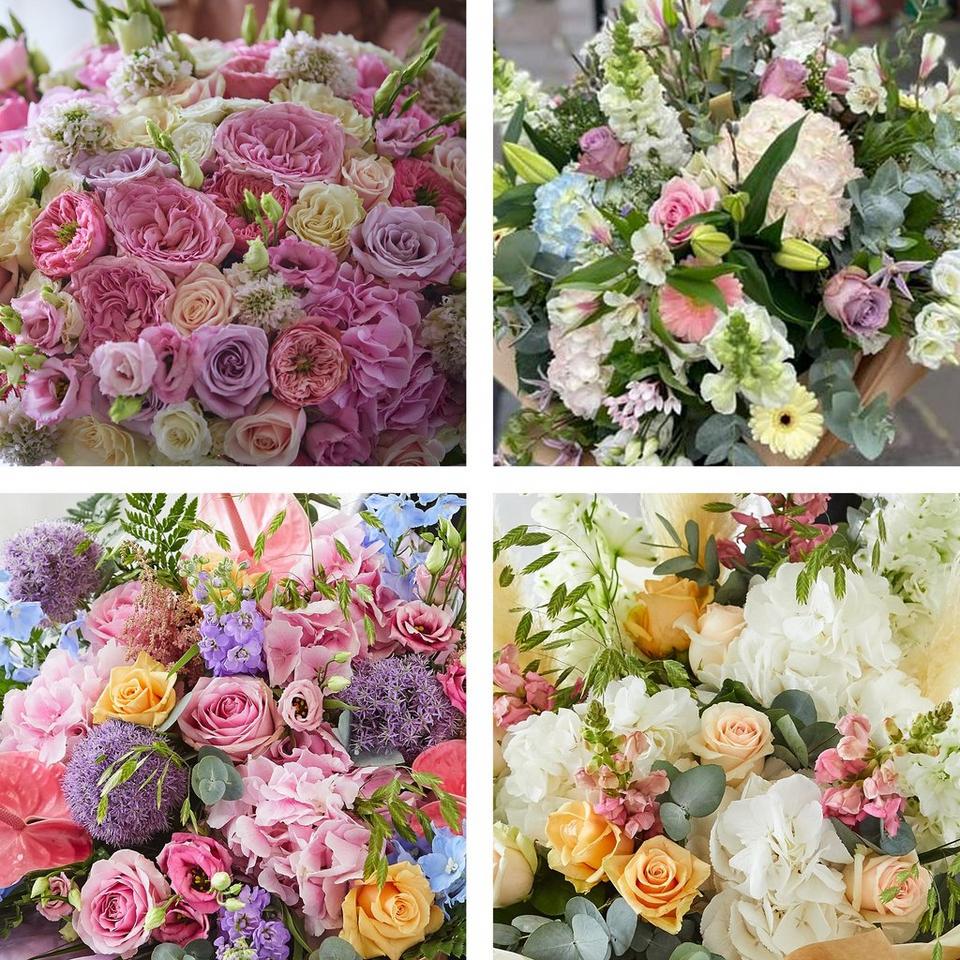 Image 2 of 4 of Ultimate Luxury Pastel Bouquet