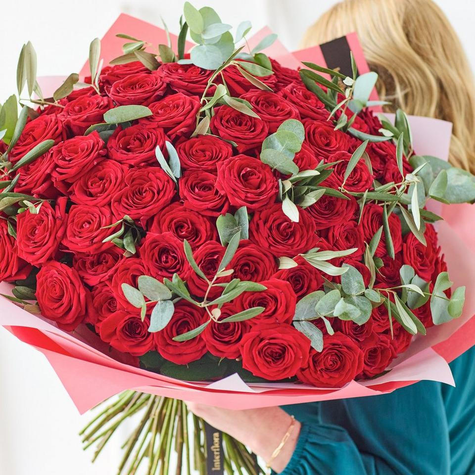 Ultimate 100 Red Rose Bouquet