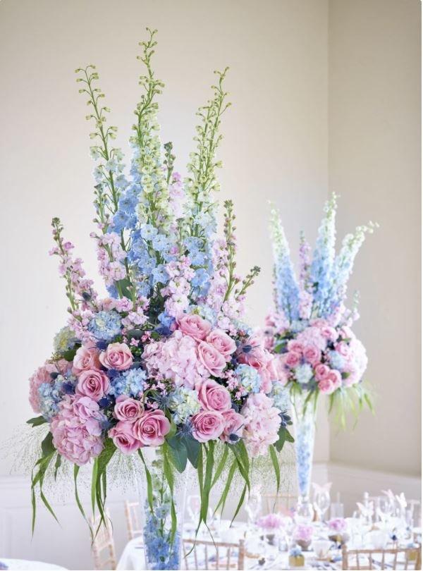 Delphiniums-bridal-bouquets-arrangements