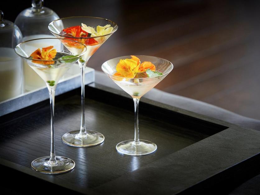 Dirty-Nasturtium-Martini-summer-cocktail