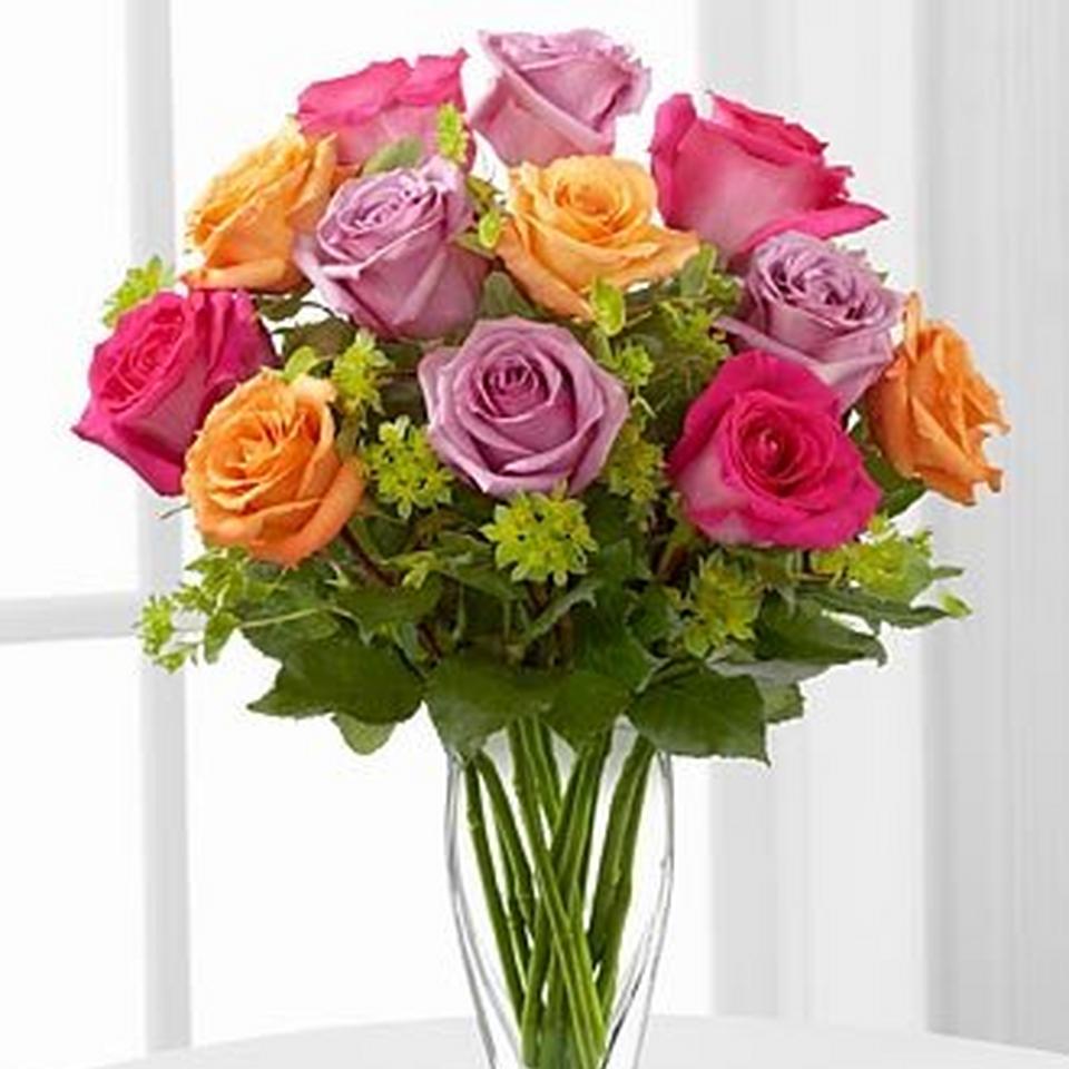 Image 1 of 1 of E6-4821 The Pure Enchantment™ Rose Bouquet by FTD® - VASE INCLUDED