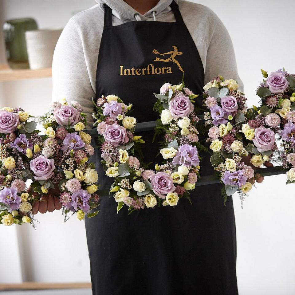 Crafted by a local florist