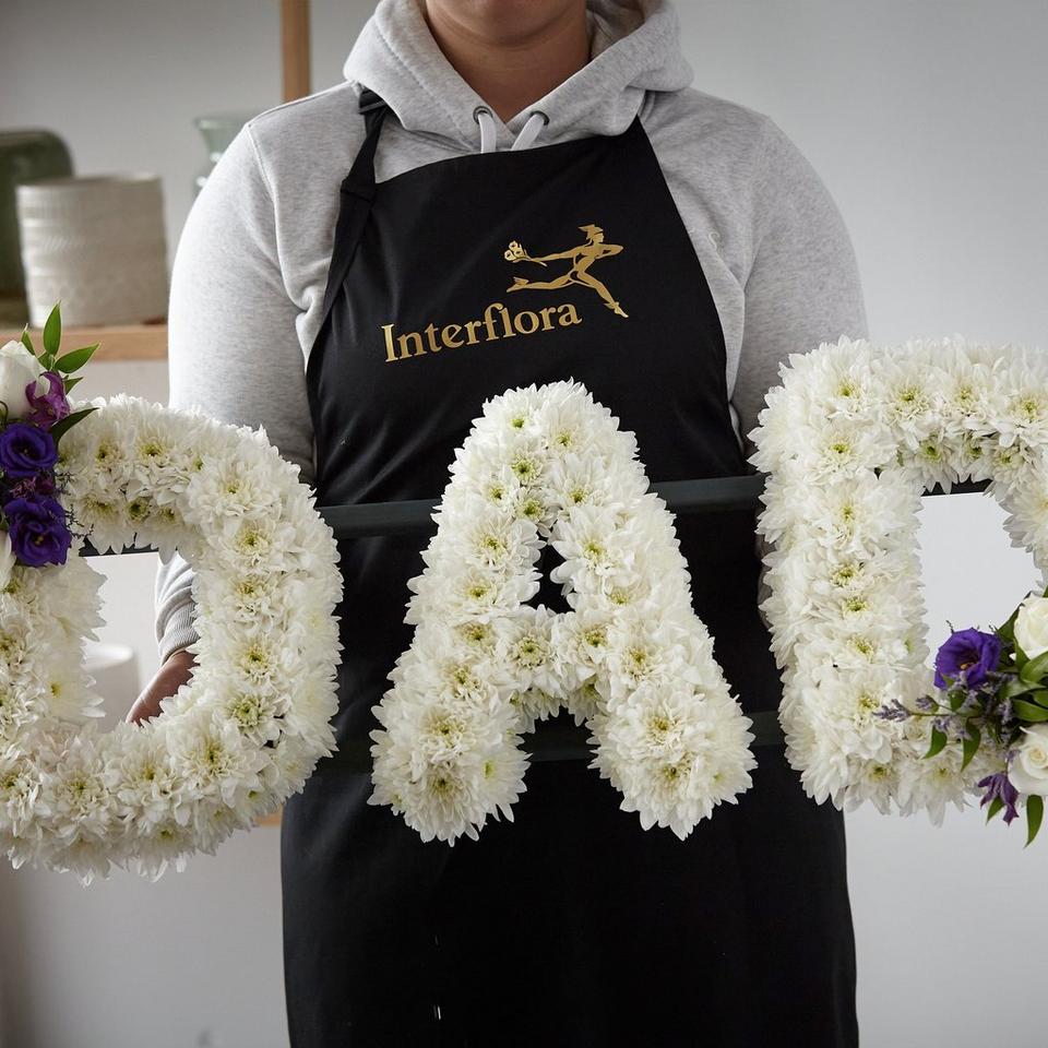 Crafted by a local florist