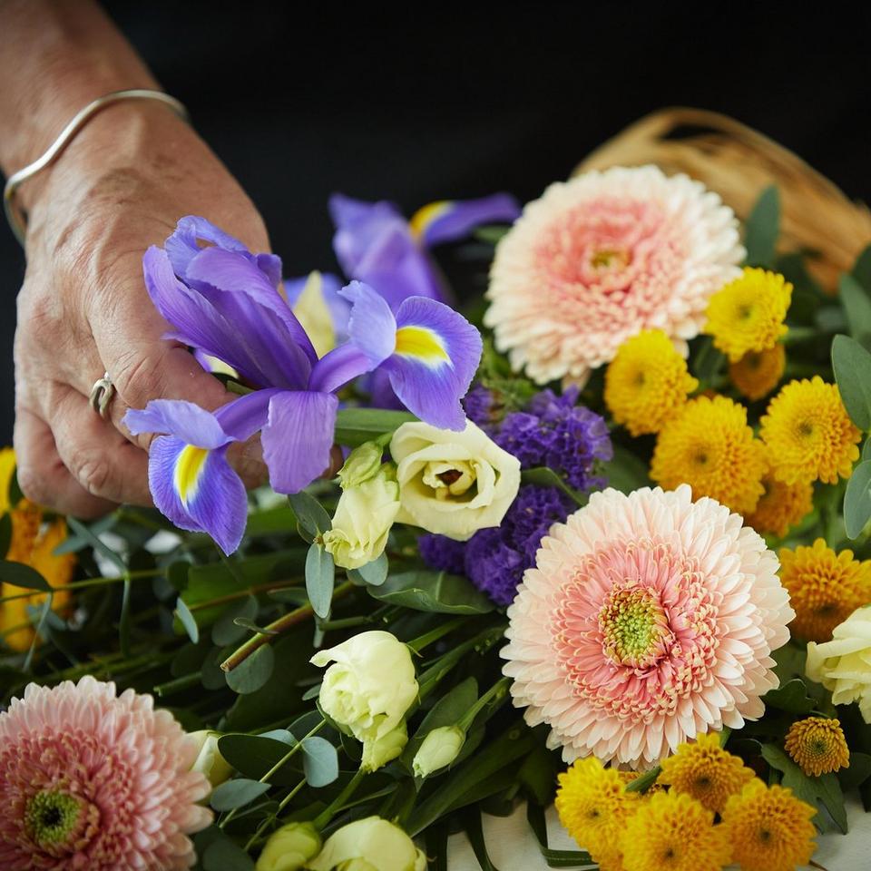 Created with love by a local florist