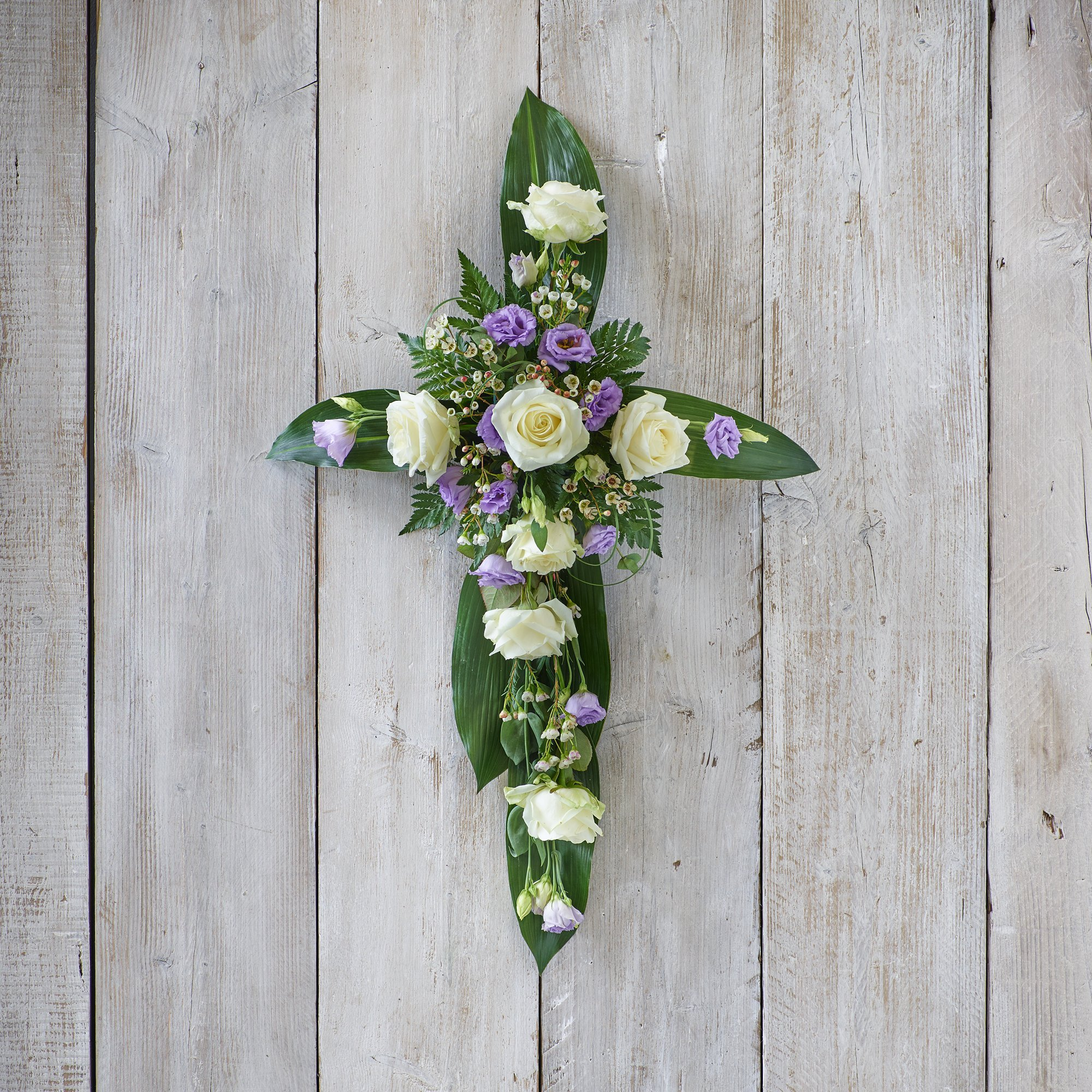 Lilac and White Cross image