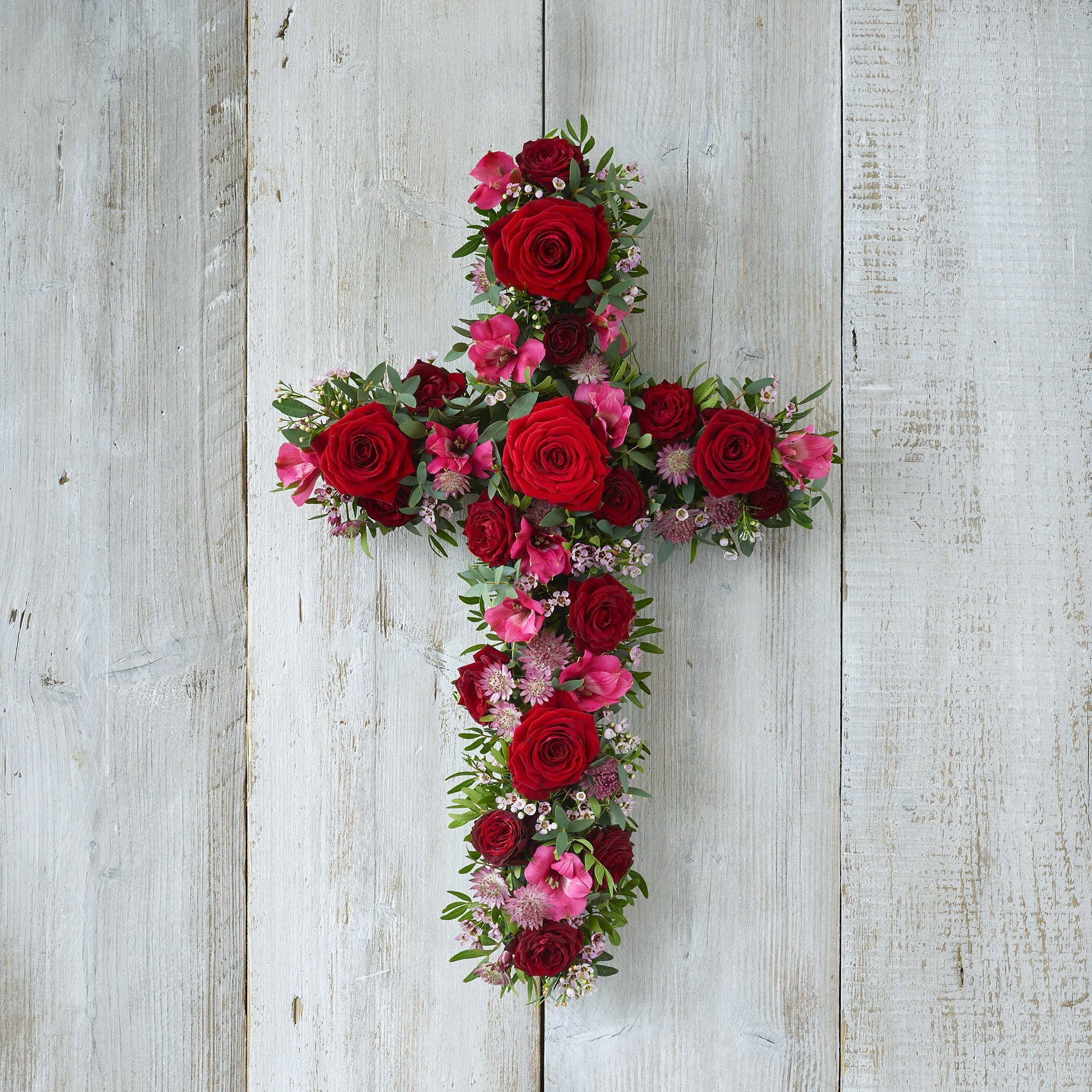 Red and Pink Cross image