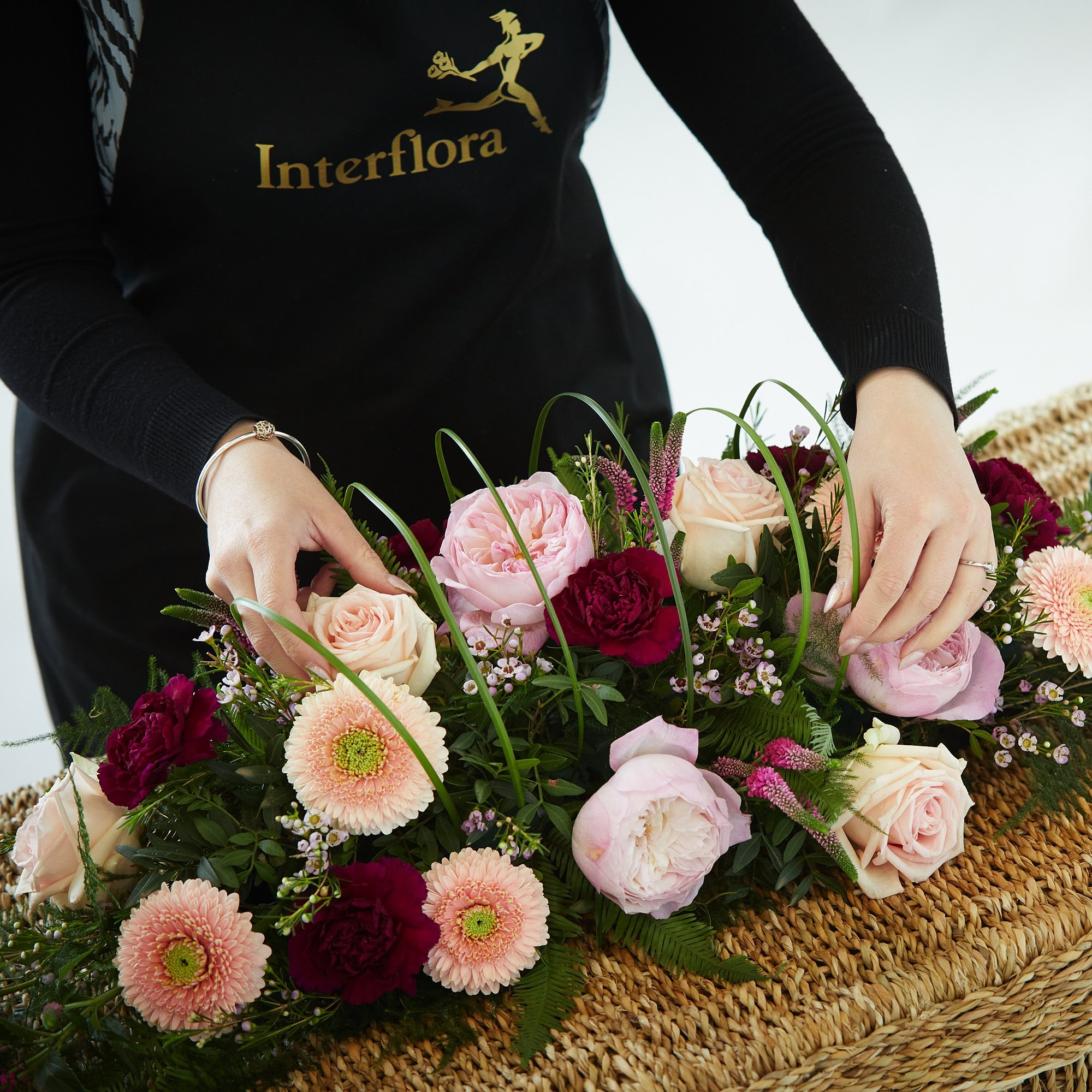 Crafted by a local florist
