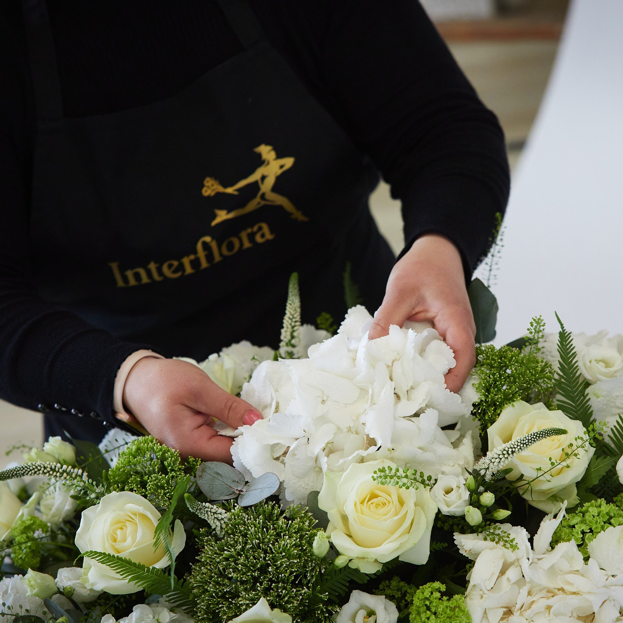 Crafted by a local florist