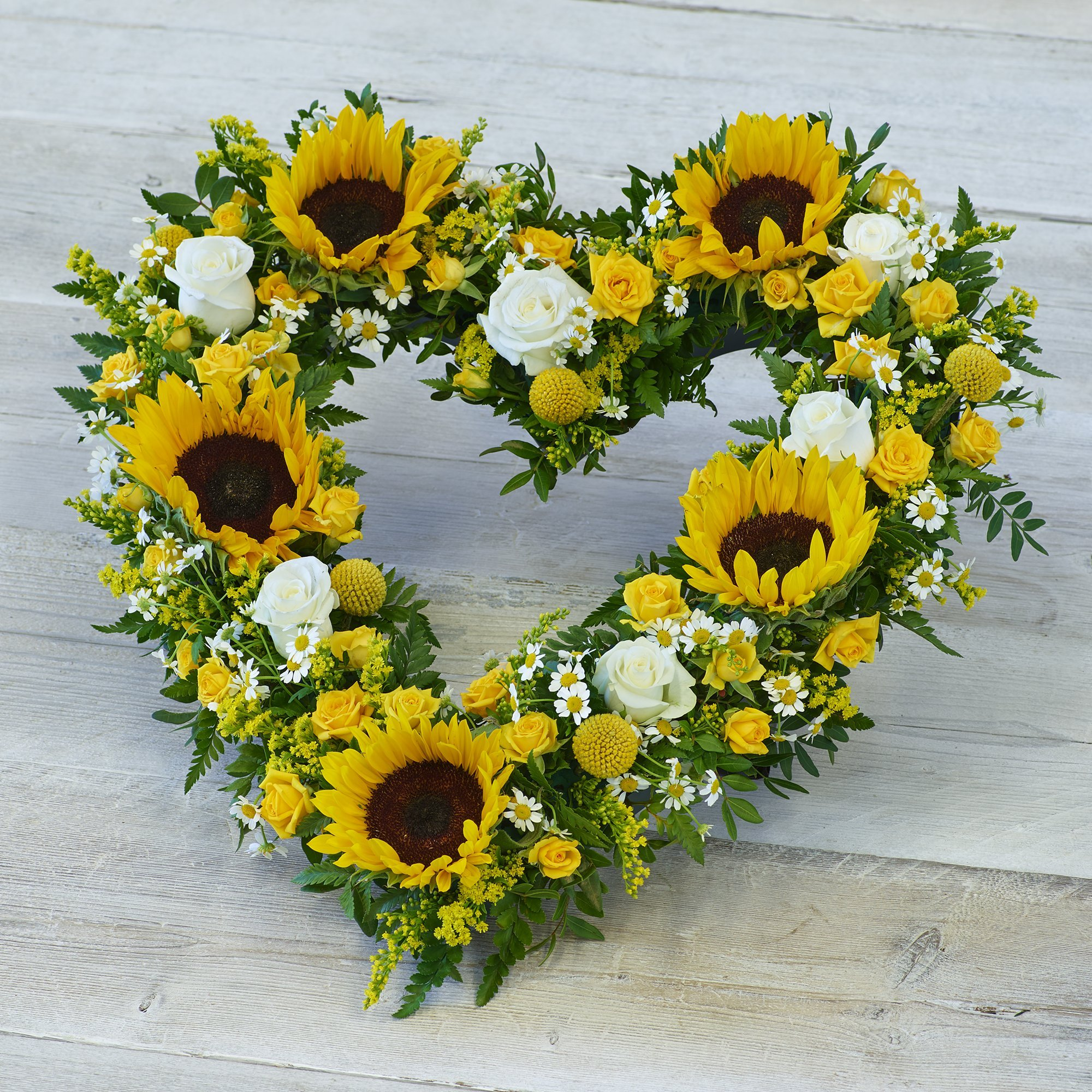 Striking Sunflower Heart image