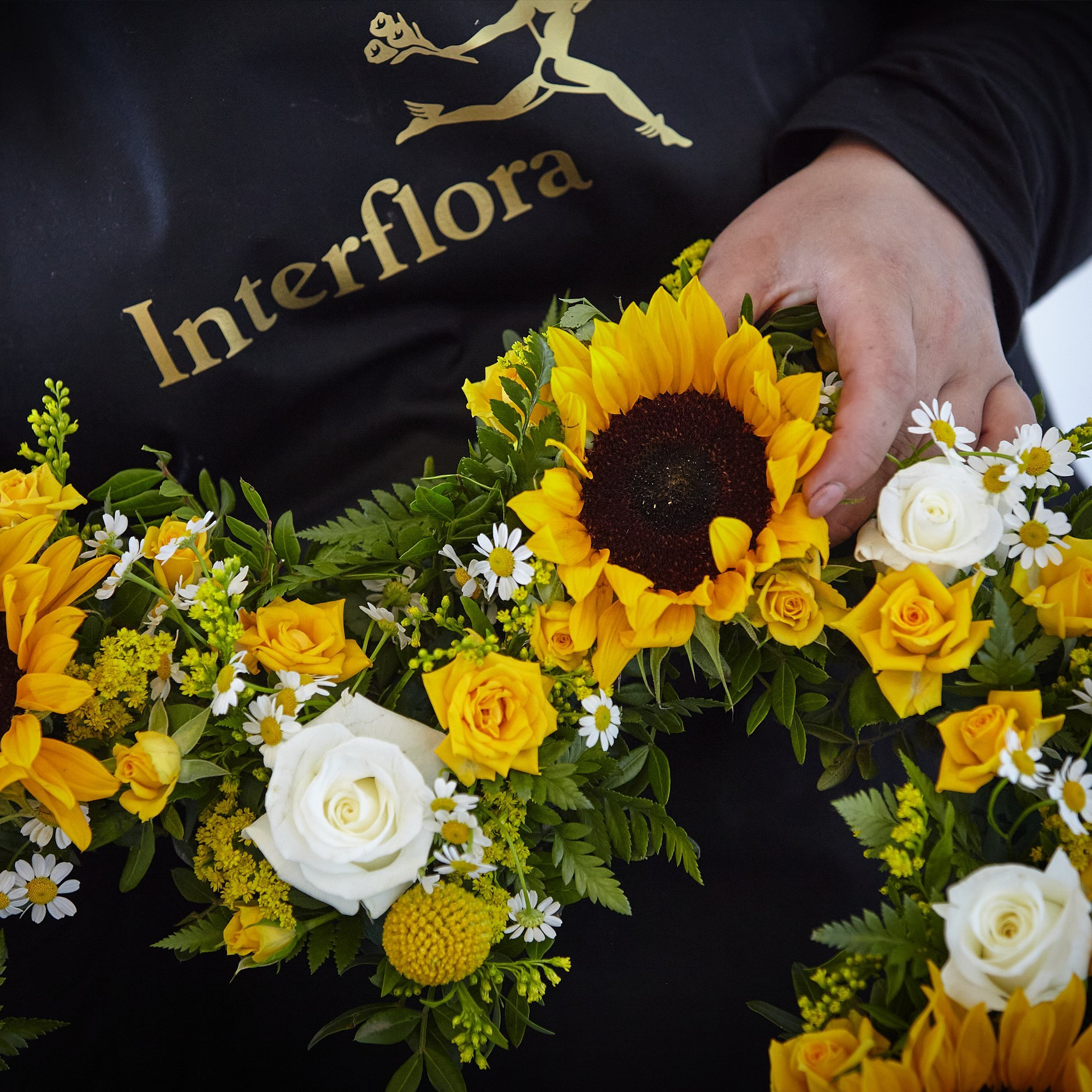 Crafted by a local florist