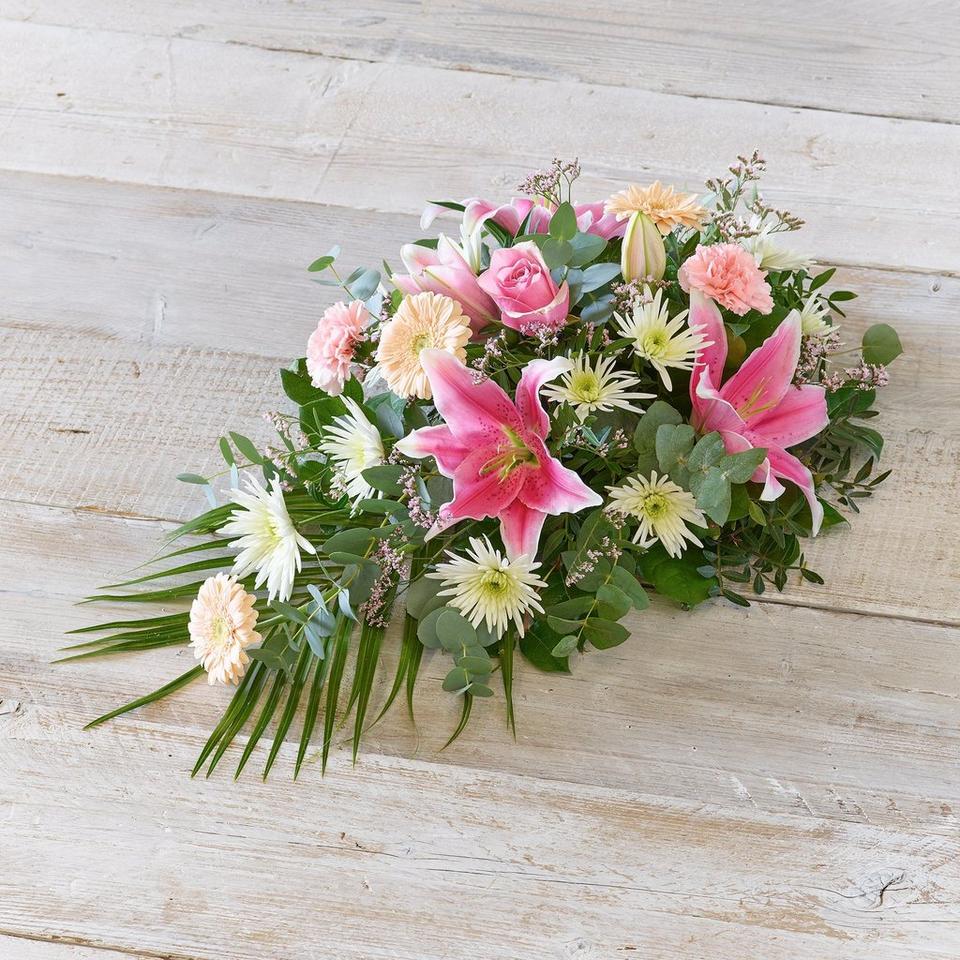 Pastel Funeral Spray