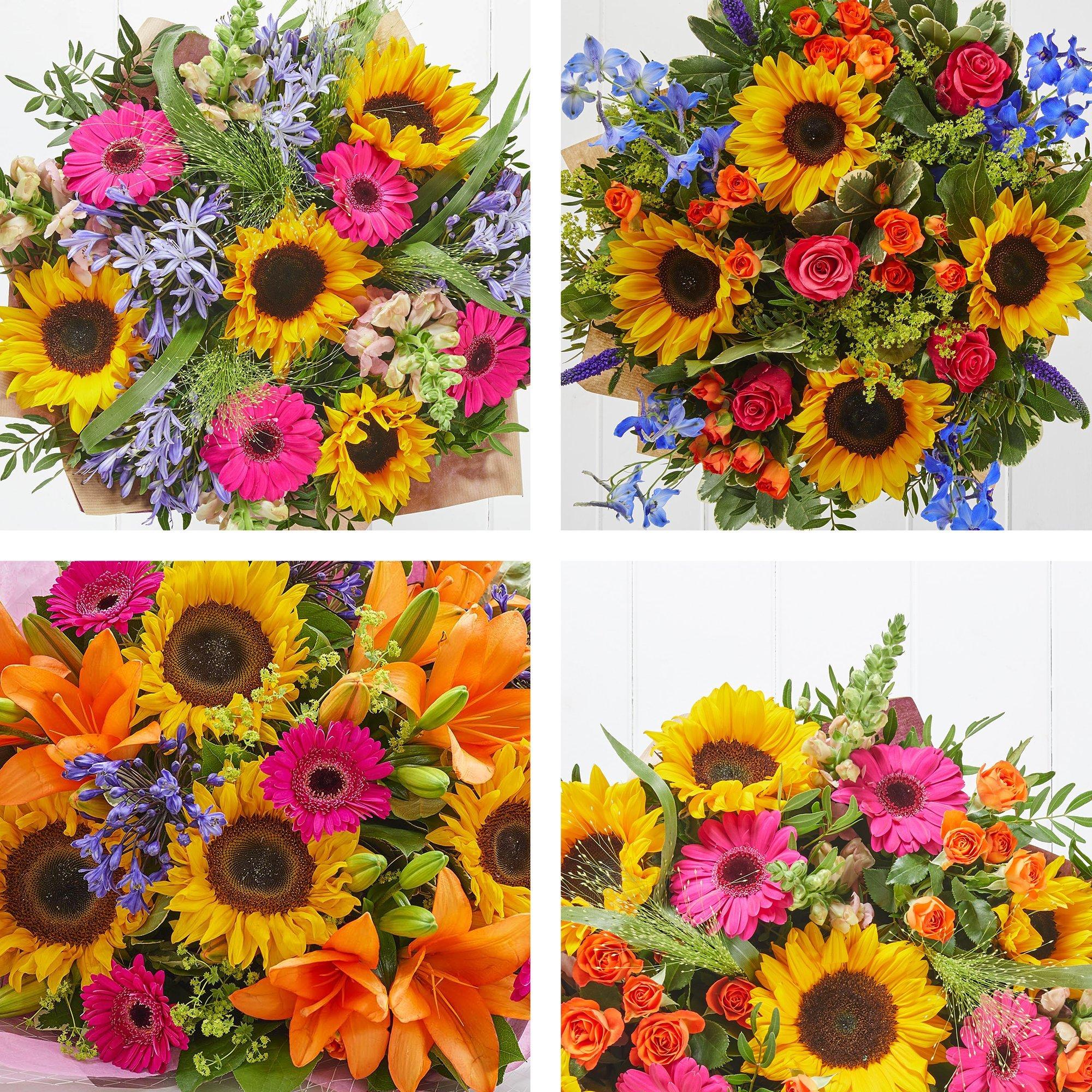 Birthday Sunflower Bouquet Interflora