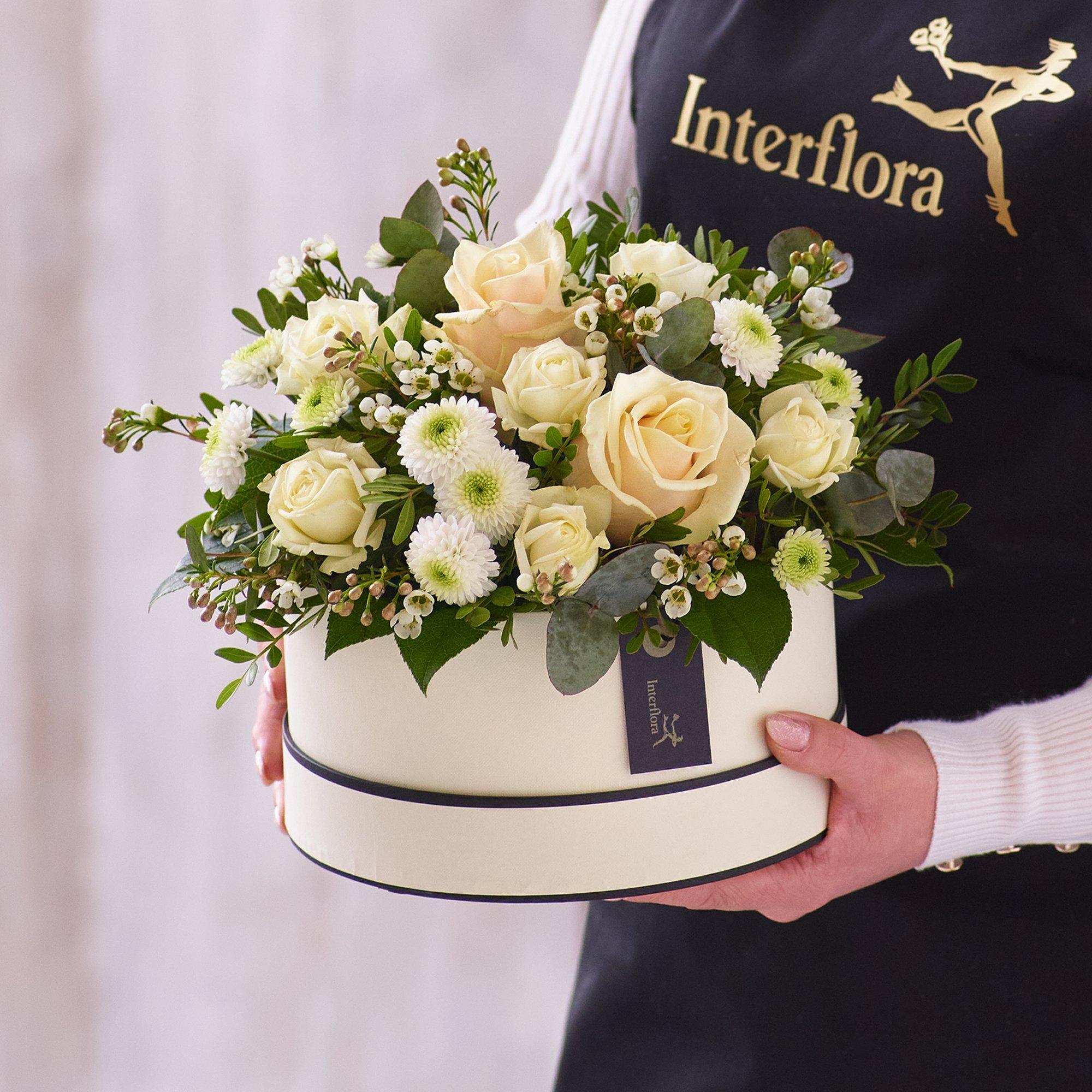 Handcrafted Hatbox Interflora Interflora