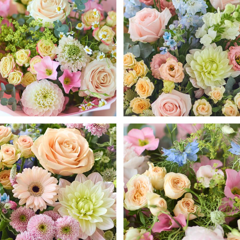 Image 2 of 4 of Soft Summer Skies Bouquet