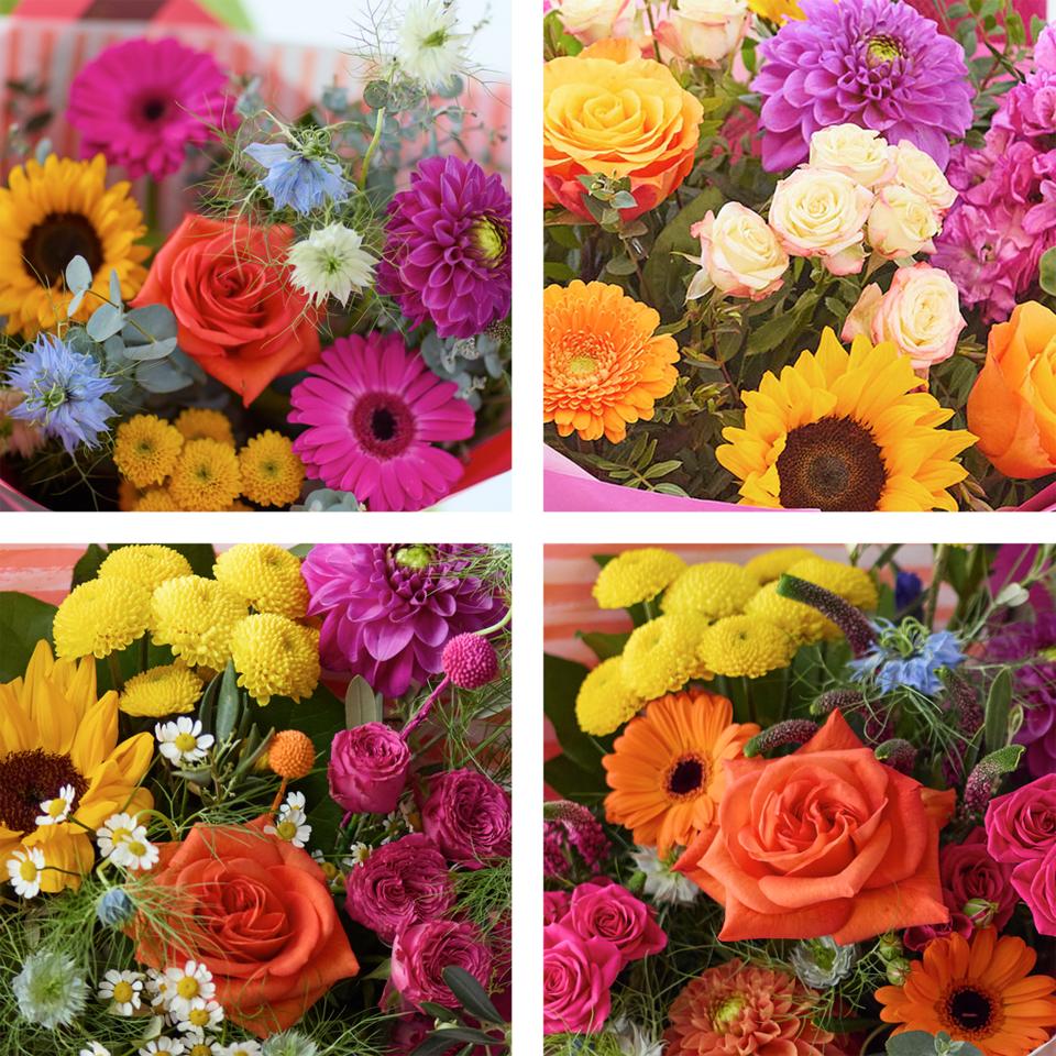 Image 2 of 4 of Bright Summer Trending Bouquet without Lilies