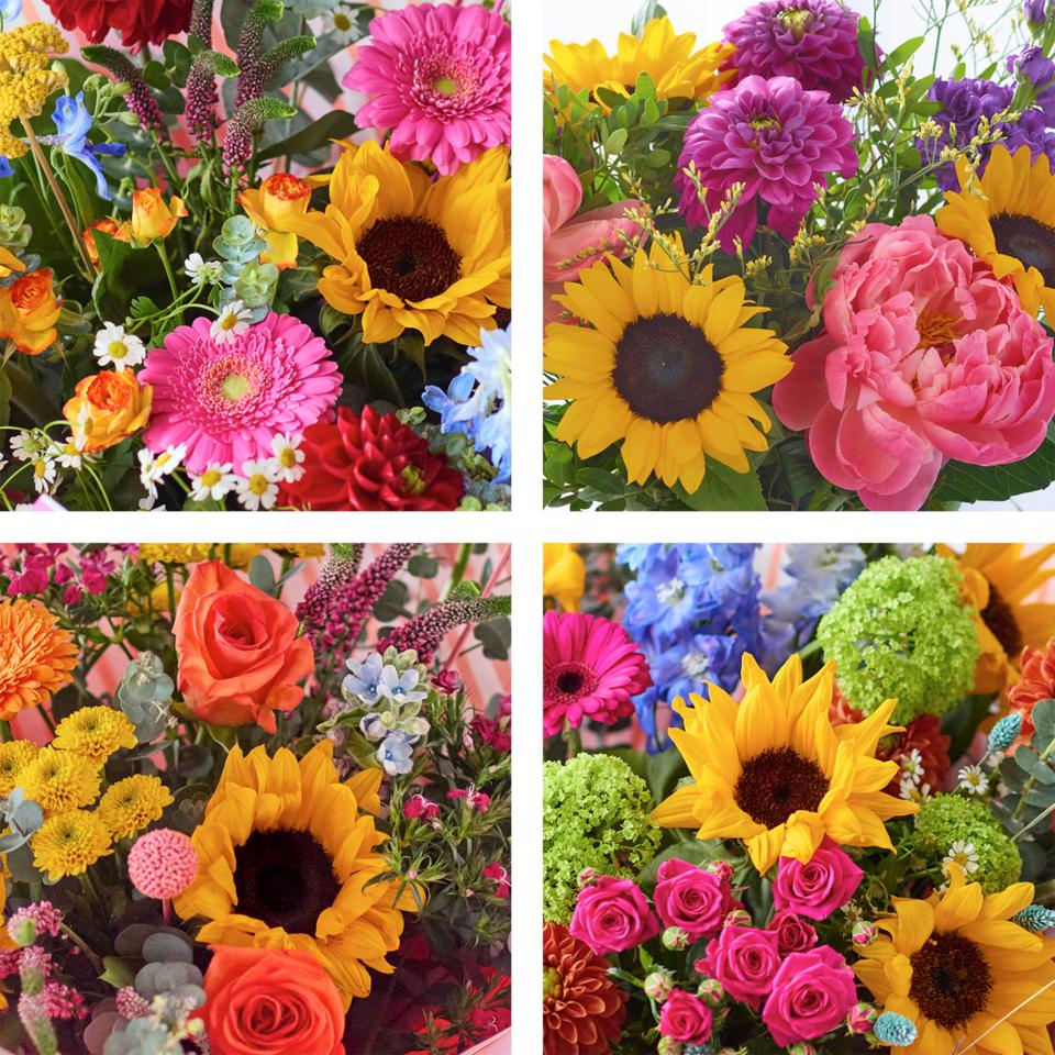 Image 2 of 4 of Luxury Summer Trending Bouquet with Sunflowers