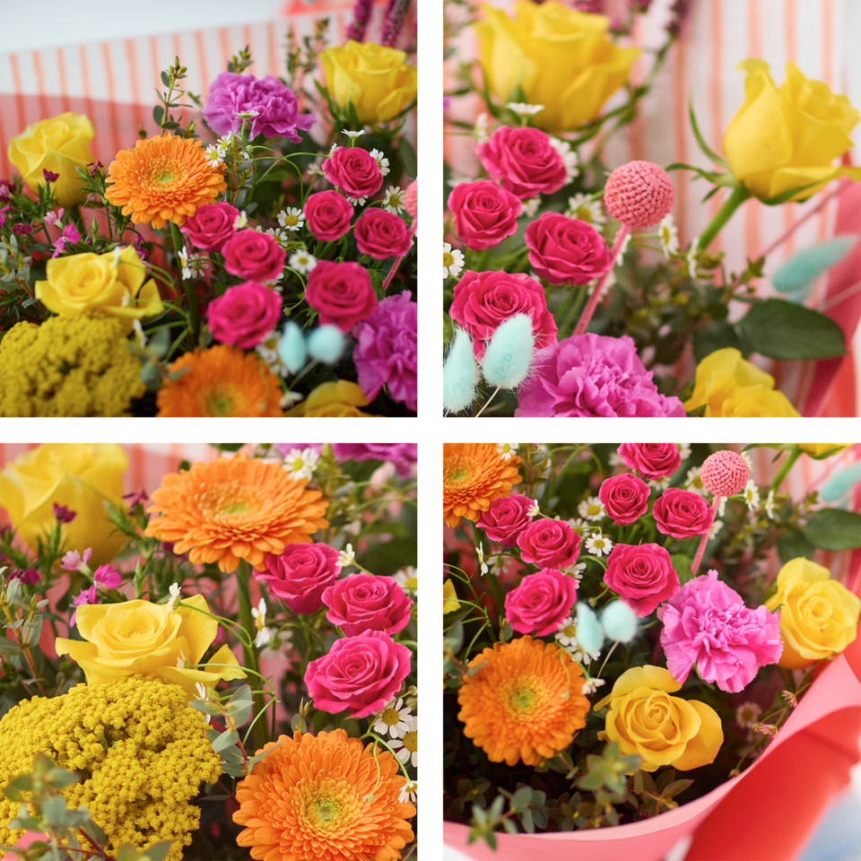 Image 2 of 4 of Luxury Summer Trending Bouquet with Yellow Roses