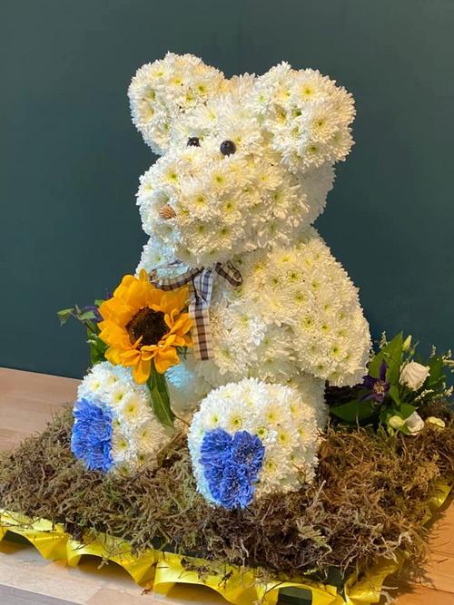 Kevin Johnson-teddy-bear-bespoke-funeral-tribute