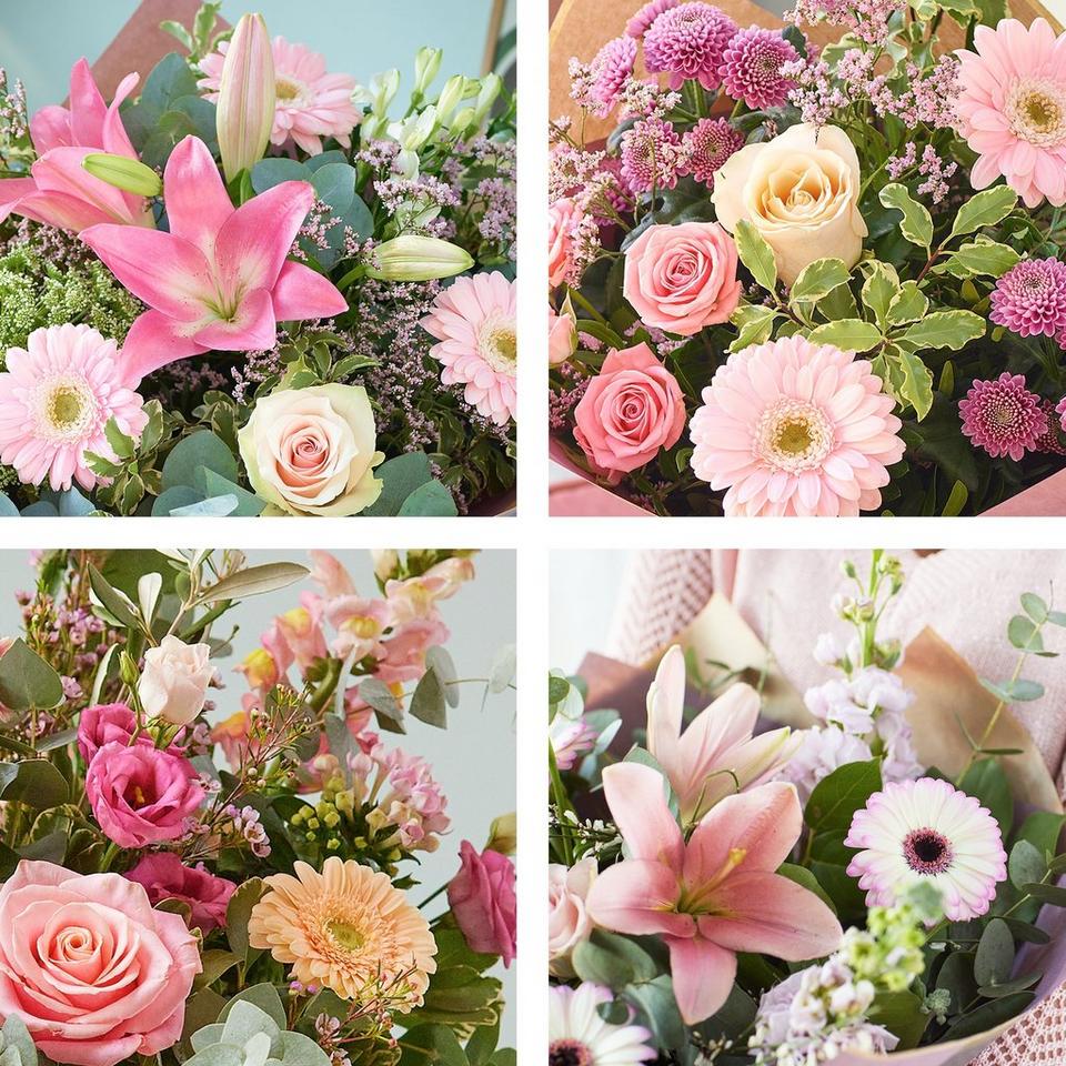 Image 2 of 4 of Mother's Day Pastel Bouquet Bundle