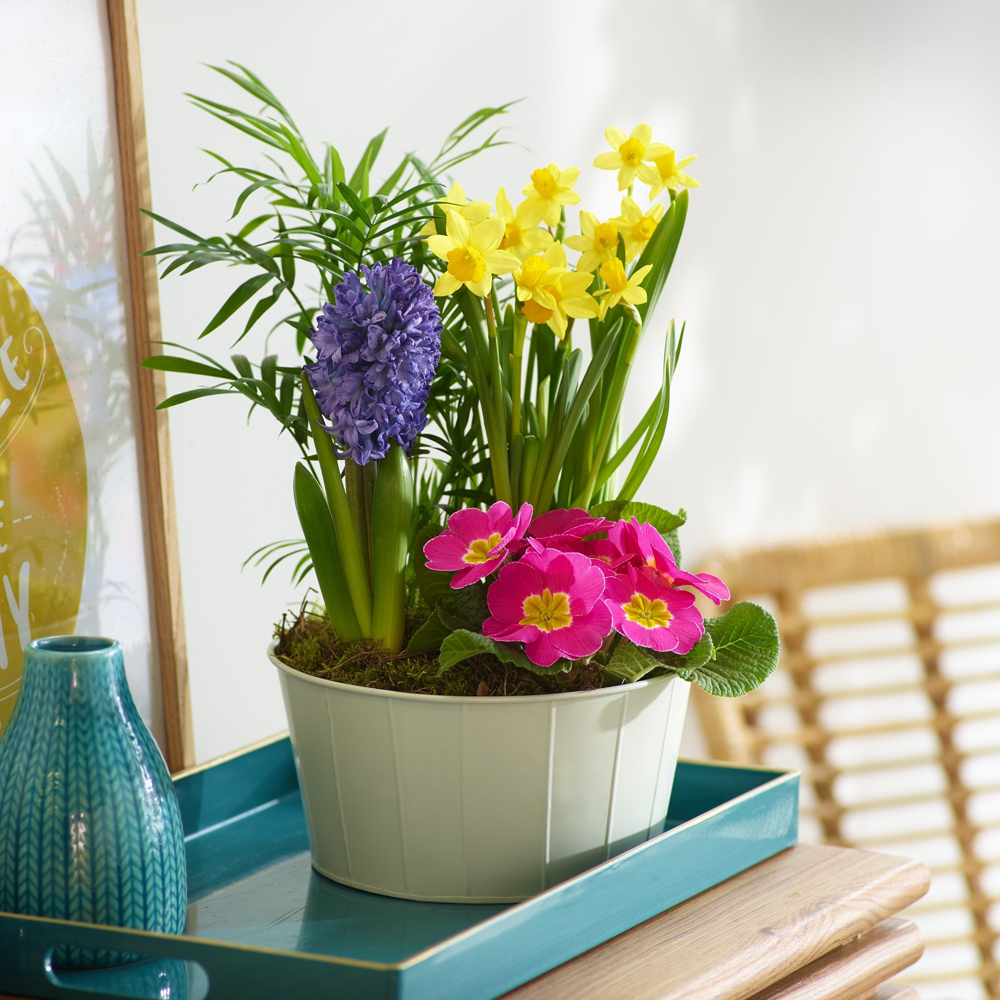 Planted flower delivery discount