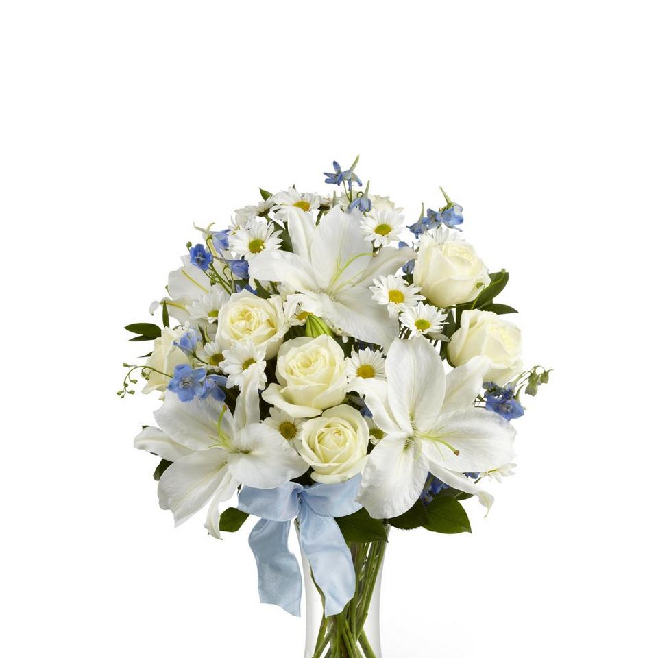 Image 1 of 1 of Sweet Peace Bouquet vase included