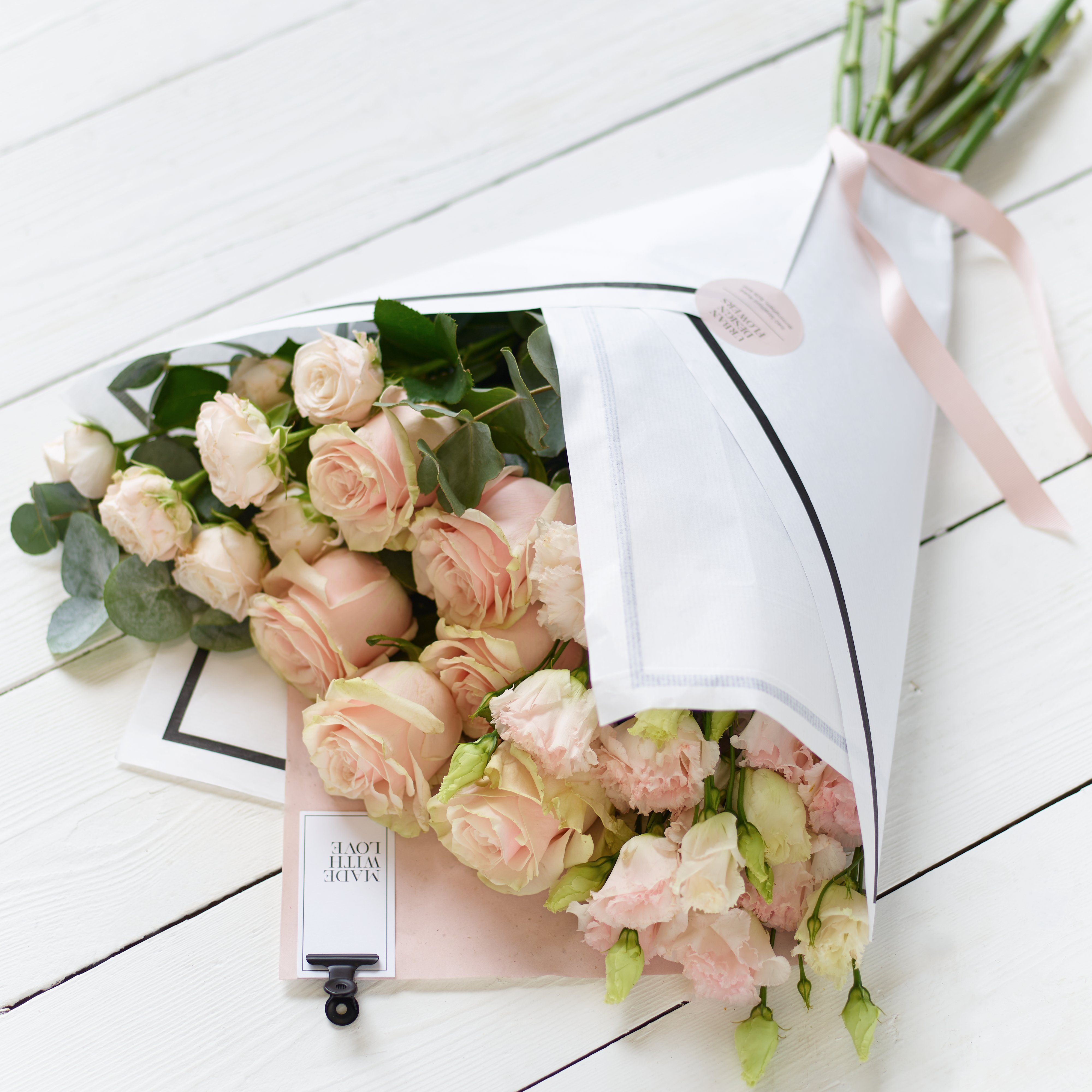 Click to view product details and reviews for Beautifully Simple Large Pink Flower Wrap.