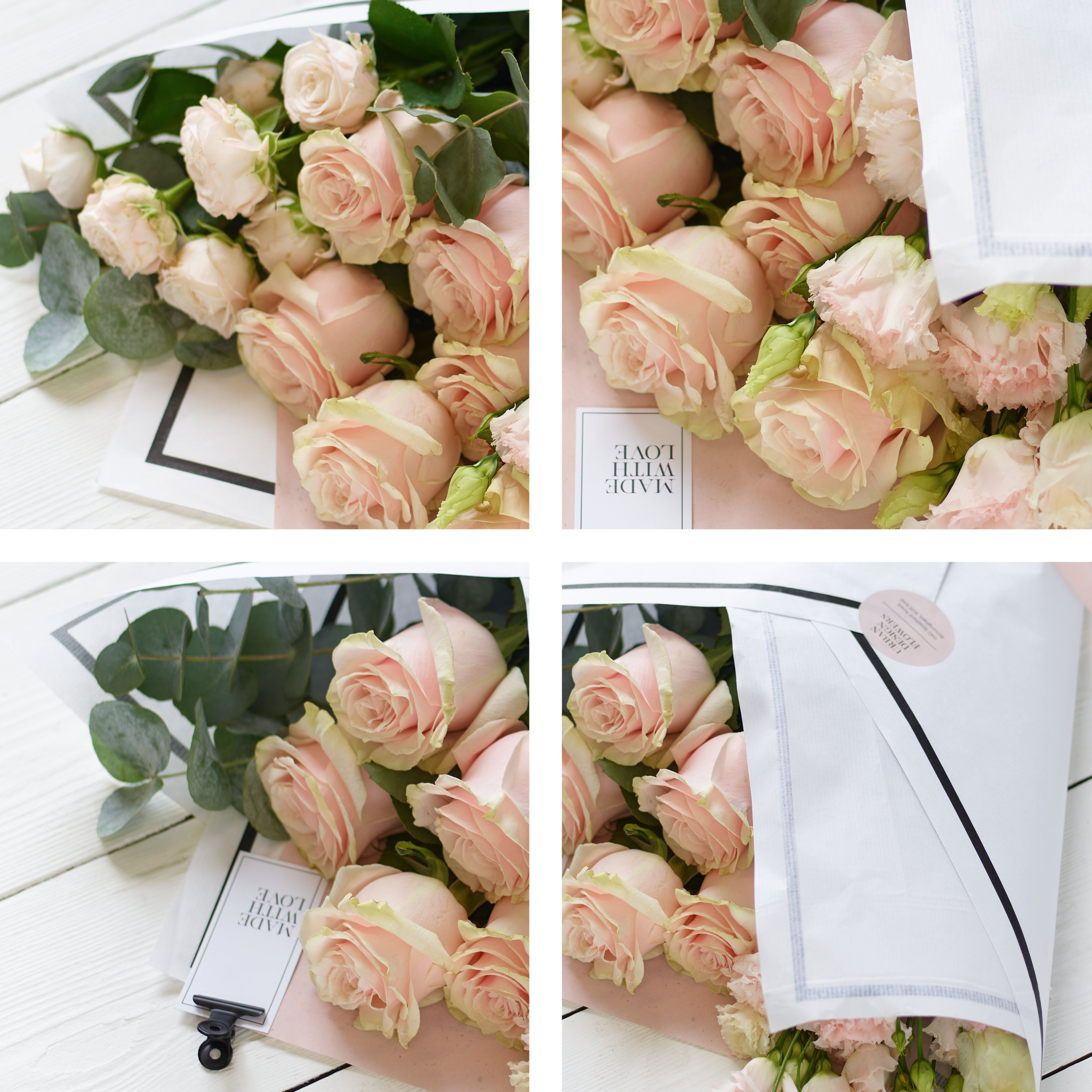 Image 2 of 4 of Large Pink Flower Wrap