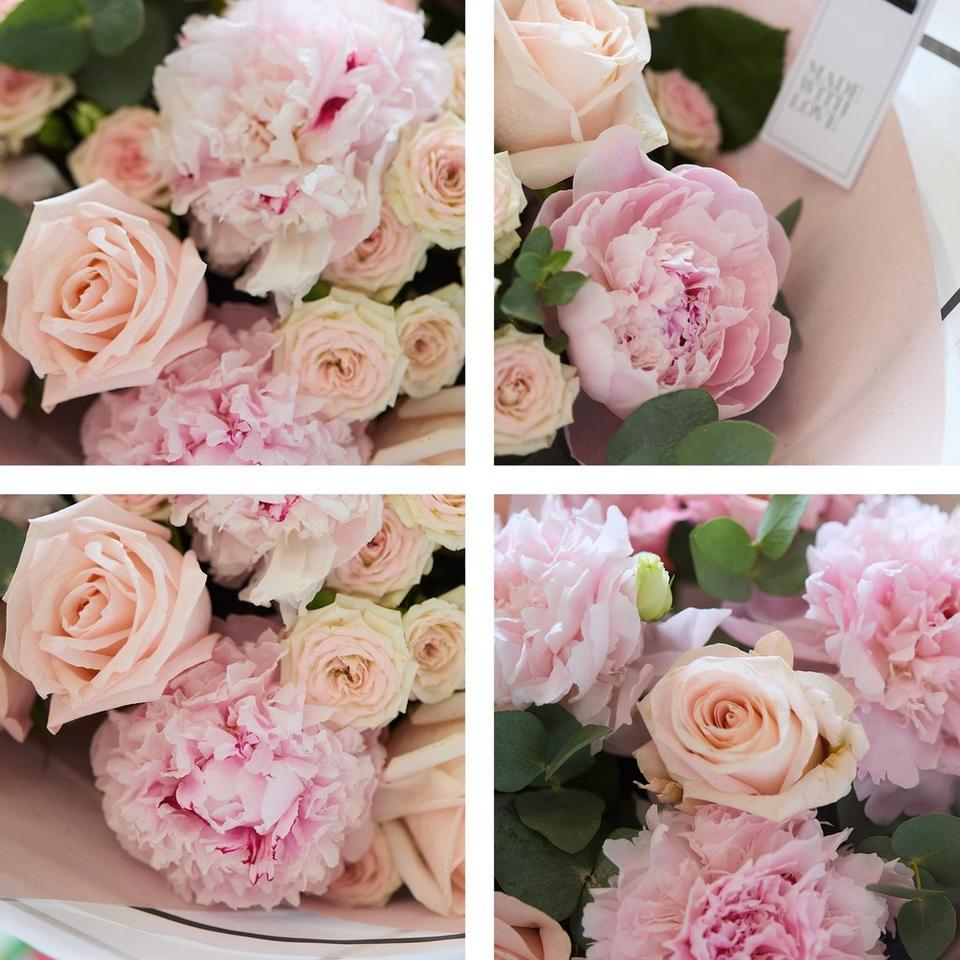 Image 2 of 4 of Luxury Beautifully Simple Peony Bouquet