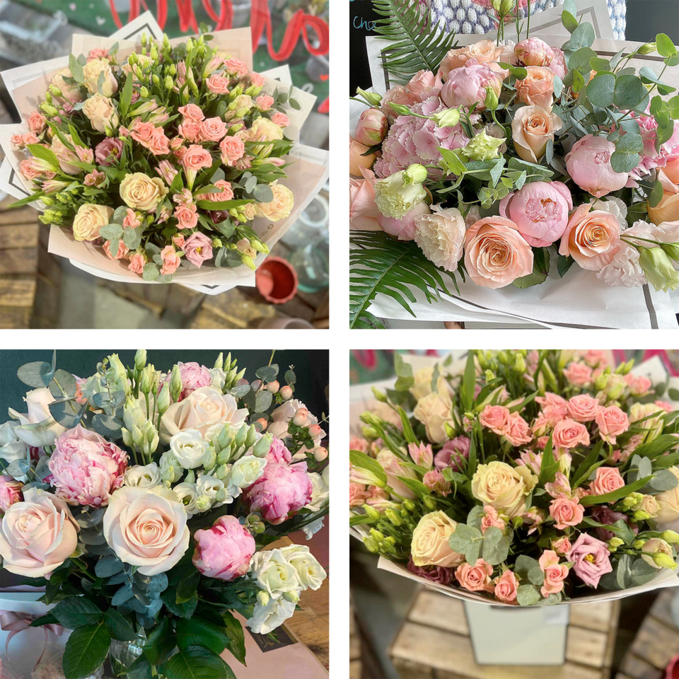 Image 2 of 5 of Showstopper Pink Bouquet