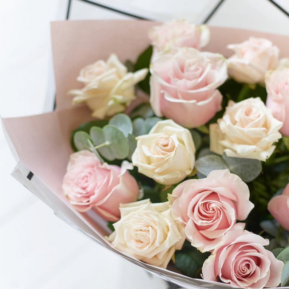 Image 4 of 6 of Pink Rose Bouquet