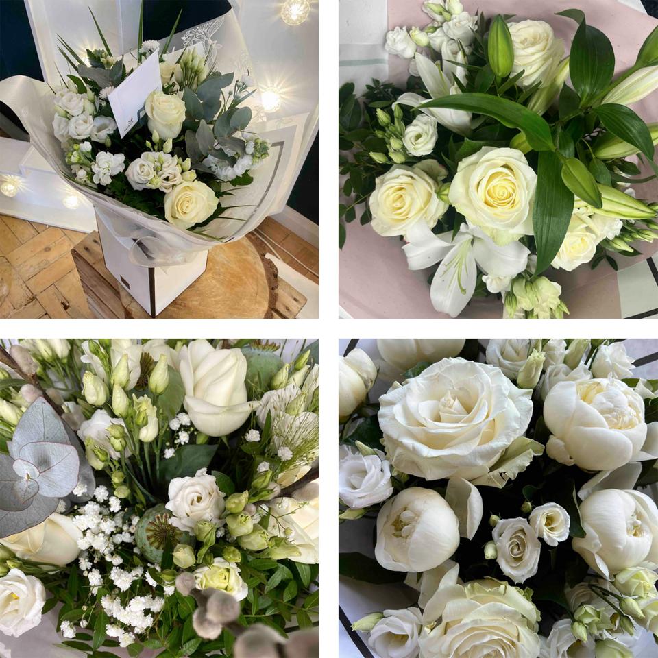 Image 2 of 6 of White Flower Bouquet