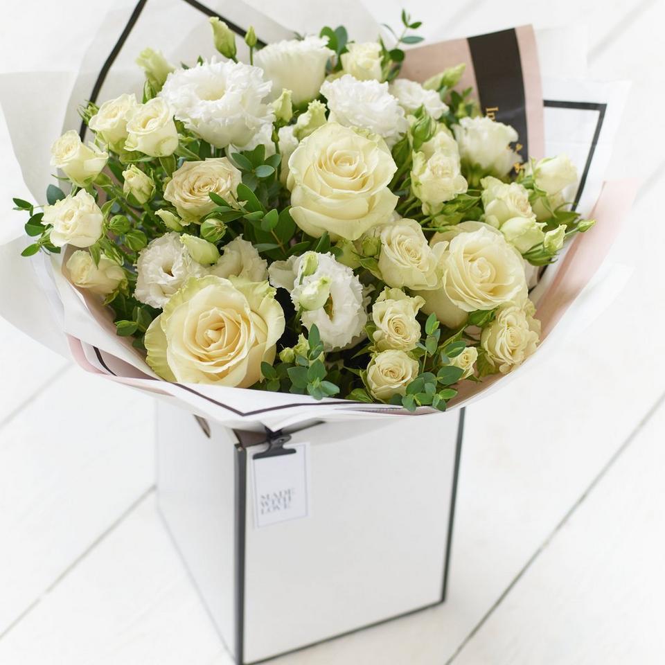 Image 3 of 6 of White Flower Bouquet