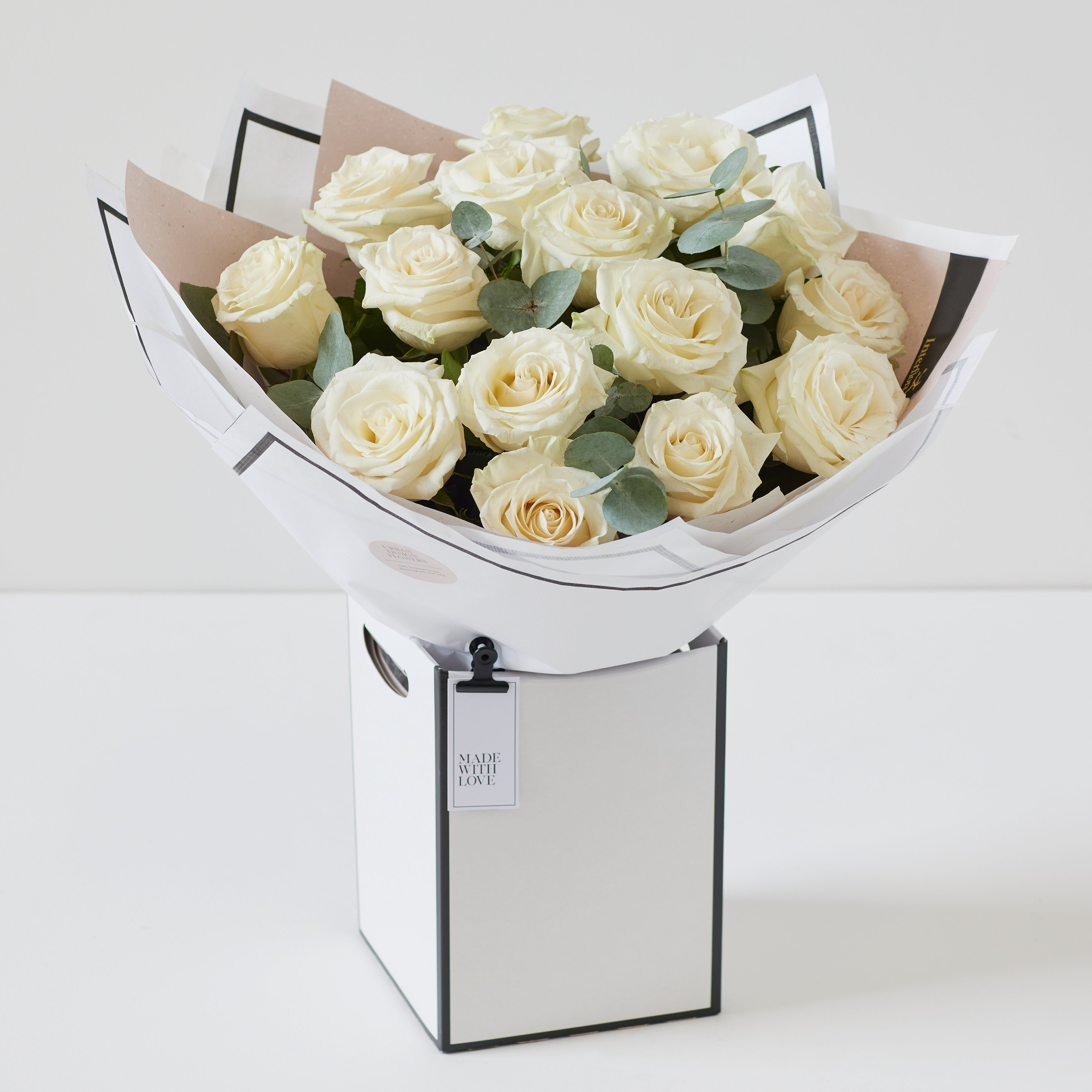 White Rose Bouquet image
