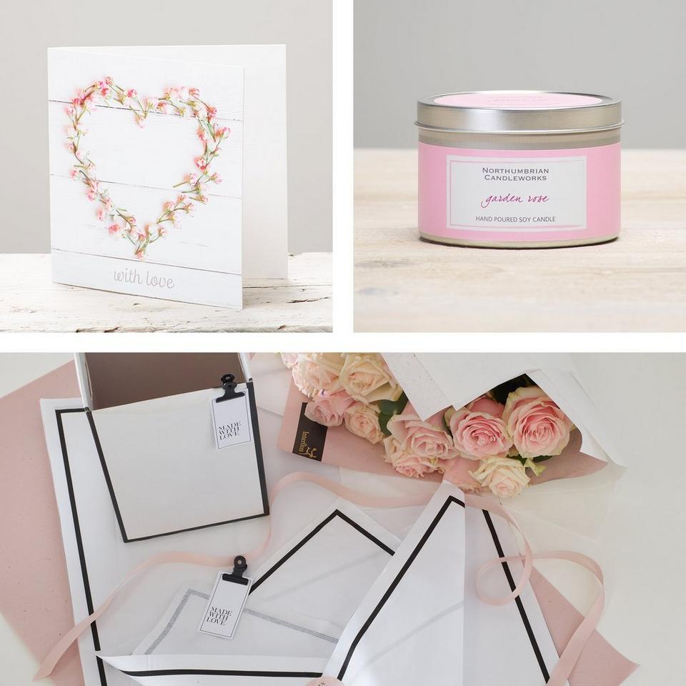 Image 4 of 4 of Beautifully Simple White Rose Gift Set