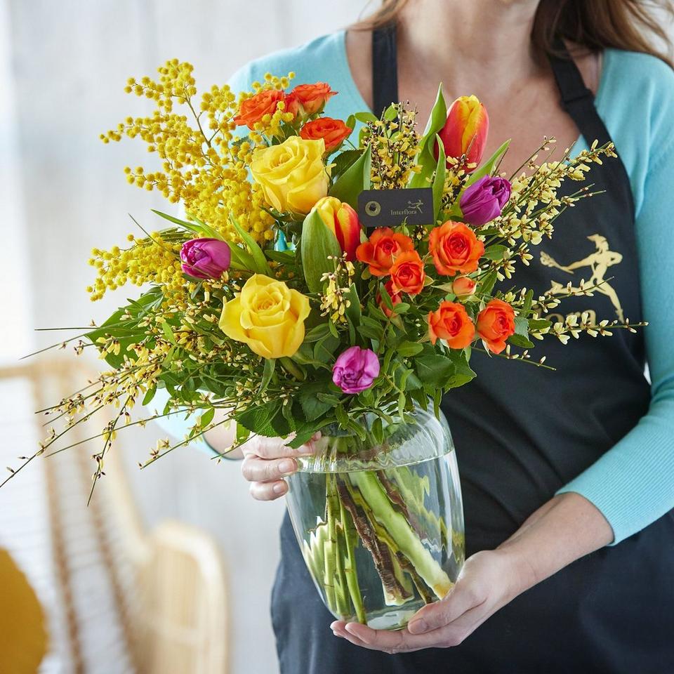 Bespoke Spring Bouquet in a Vase