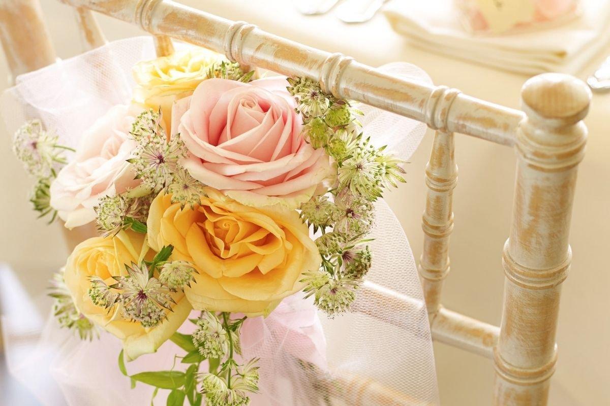 Taylor Swift Wedding Flowers Prediction Chairbacks