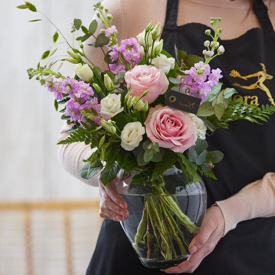 Luxury Handcrafted Bouquet in a Vase
