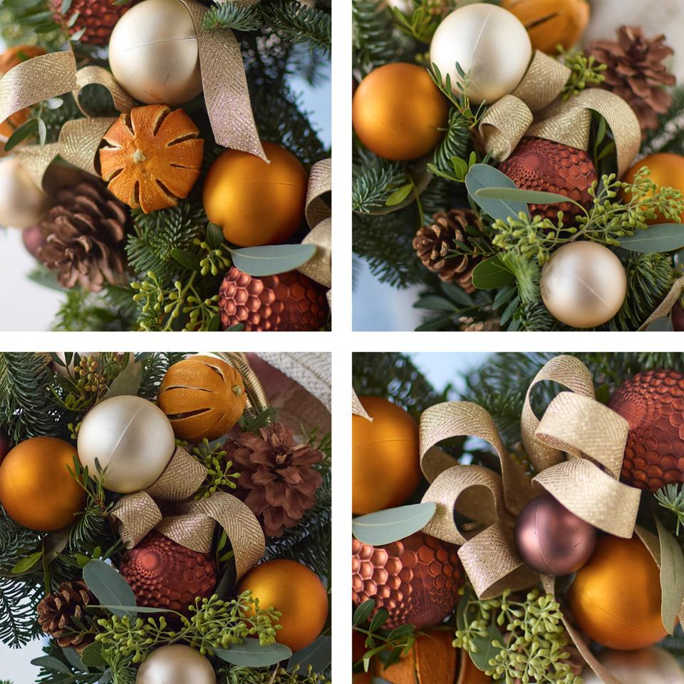 Image 2 of 3 of Winter Glamour Wreath