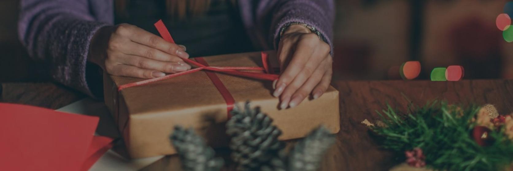 Wrapping banner