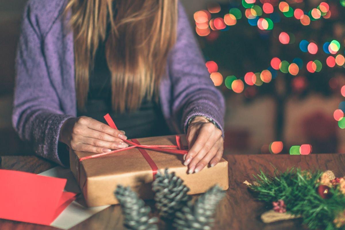 Wrapping-presents-for-christmas